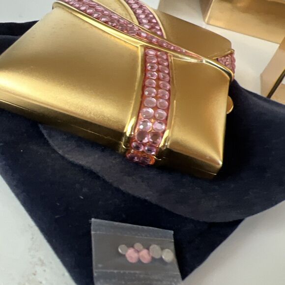 Estee Lauder Powder Compact Breast Cancer Awarness "Pink Ribbon 2002 06 NEW - Picture 4 of 6